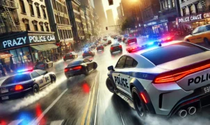 Crazy Police Car Driving