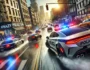 Crazy Police Car Driving