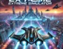 Futuristic flying car soaring above a high-tech city in Flying Car Extreme Simulator, showcasing advanced flying car design, neon-lit skyscrapers, and a dynamic futuristic cityscape.
