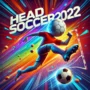 Exciting and dynamic image of Head Soccer 2022 game, featuring a player with a large head kicking a soccer ball. The image highlights the fun and competitive nature of this action-packed soccer game. Head Soccer 2022 title in bold, sporty font adds energy to the visual.