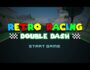 Pixel art image of Retro Racing: Double Dash, featuring colorful retro cars racing on a classic arcade-style track with a nostalgic 8-bit design