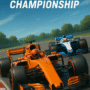 GT Formula Championship high-speed Formula 1 racing game screenshot featuring two sleek F1 cars blazing around a realistic racetrack under a clear blue sky with dynamic motion blur.