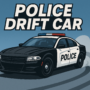 High-speed Police Drift Carbu performing precise urban drift maneuvers with dynamic control.