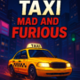 A vibrant digital illustration for the arcade driving game 