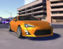 Nitro Burnout car racing gameplay with high-speed drift and nitro boost
