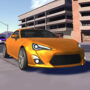 Nitro Burnout car racing gameplay with high-speed drift and nitro boost