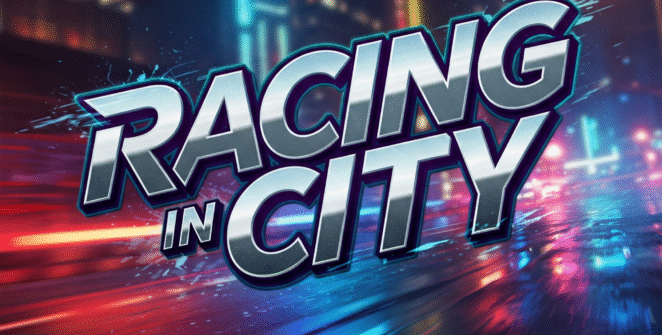 Fast-paced city racing game with neon lights and blurred motion. #CityRacing #CarRacing #MobileGames #RacingGames #NeonLights #FastCars