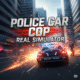 An intense, cinematic video game title screen for 