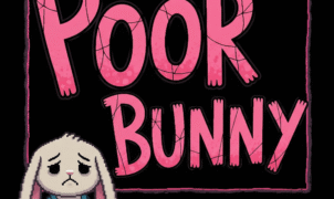 Poor Bunny" Game Art: Pixelated Melancholy & Indie Gaming Aesthetics This alternative text effectively uses keywords such as "Poor Bunny game," "pixel art," "indie game," and "melancholy." It describes the image content while being concise for accessibility and SEO.