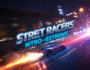 Street Racers Nitro Extreme game, high-speed car racing, night city race, nitro boost, extreme driving, racing game, video game, car with flames, motion blur