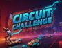 Circuit Challenge game title on a futuristic, glowing circuit board background.