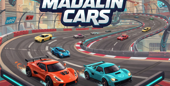 High-speed multiplayer car racing game: Madalin Cars Multiplayer action on futuristic tracks.