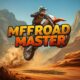 Motocross rider jumping, off-road motorcycle, MX OffRoad Master game, desert landscape, extreme sports, action shot, motorcycle adventure