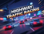 High-octane Highway Traffic Racing game with neon lights and fast cars for thrilling mobile gameplay.