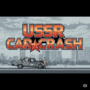 USSR Car Crash game logo featuring a shattered Soviet car, perfect for demolition derby games and realistic wreck physics.