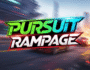 Screenshot of high-octane car chase action in Pursuit Rampage game, featuring futuristic vehicles, explosive stunts, and intense urban environments. Best car combat game for adrenaline junkies.
