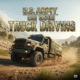 US Army military truck driving simulator game screenshot, off-road vehicle, challenging terrain, realistic graphics, army vehicle simulation, extreme truck driving