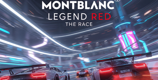 Montblanc Legend Red: The Race - High-Speed Luxury Car Racing Game