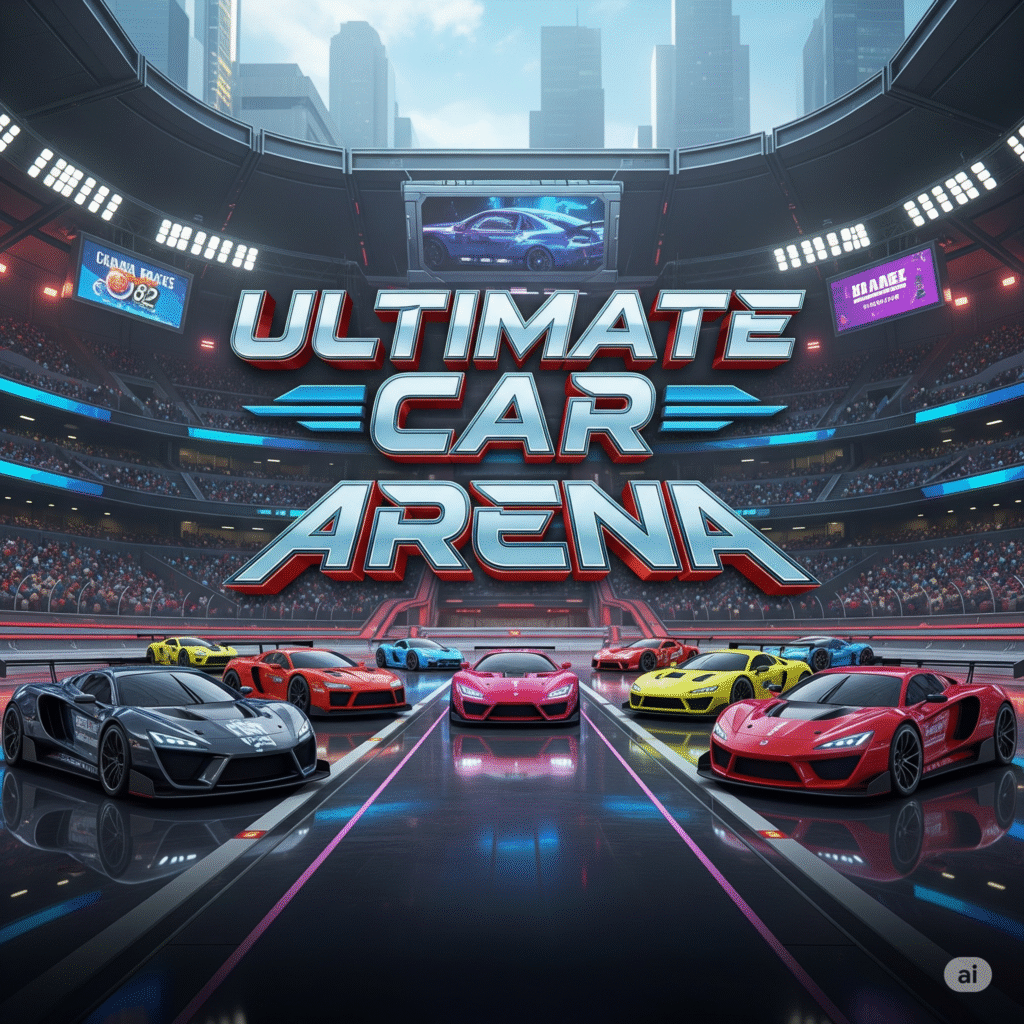 Ultimate Car Arena: High-Octane Vehicular Combat Game with Futuristic Cars and Dynamic Arenas. Experience intense car battles and multiplayer action.