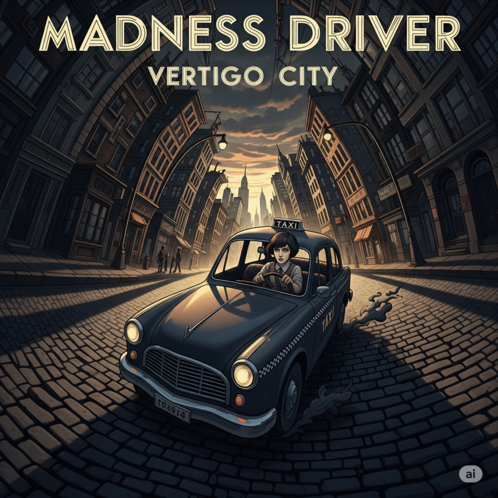 Intense Vertigo City Driving Game - Urban Cyberpunk Racing Scene