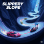 Mobile game Slippery Slope: obstacle course fun with animated characters and bright graphics