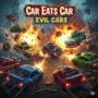Car Eats Car Evil Cars gameplay featuring explosive car battles and turbo-powered racing action