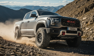 Offroad Mountain Driving 2024 game featuring extreme 4x4 vehicles navigating rugged mountain terrains with challenging obstacles.