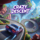 Sleek Lamborghini racing down a steep mountain pass in the Crazy Descent game, showcasing high‑speed downhill adrenaline.”