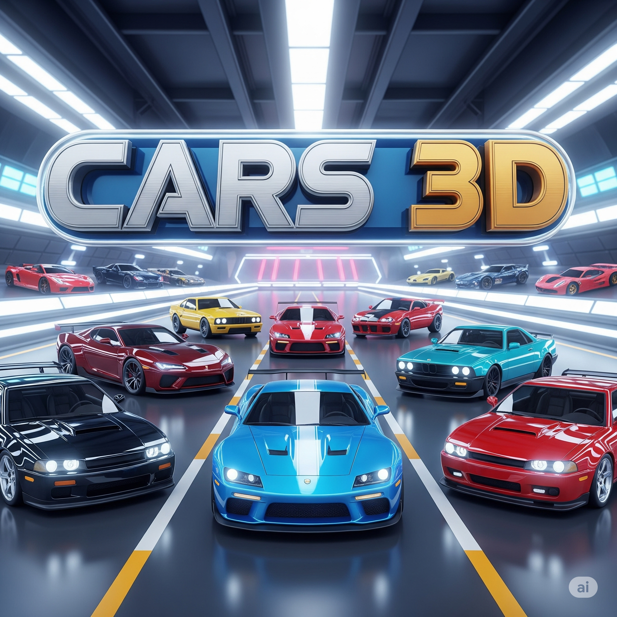 Cars 3D game
