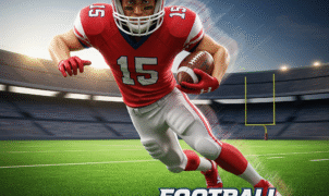 “Player dribbling past defenders in Football Rush 3D arcade soccer dash, showcasing 3D Soccer Rush graphics and fast-paced gameplay.