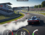 High-speed Nürburgring gameplay screenshot, realistic racing simulation with detailed car models and track visuals, perfect for racing game enthusiasts and motorsport fans. Experience the thrill of Nürburgring lap records.
