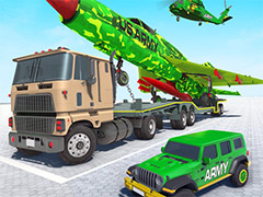 Weaponized War Truck navigating turbulent waterway with mounted cannons firing in aquatic combat