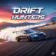 Drift Hunters gameplay – sports car drifting on a mountain circuit in real-time